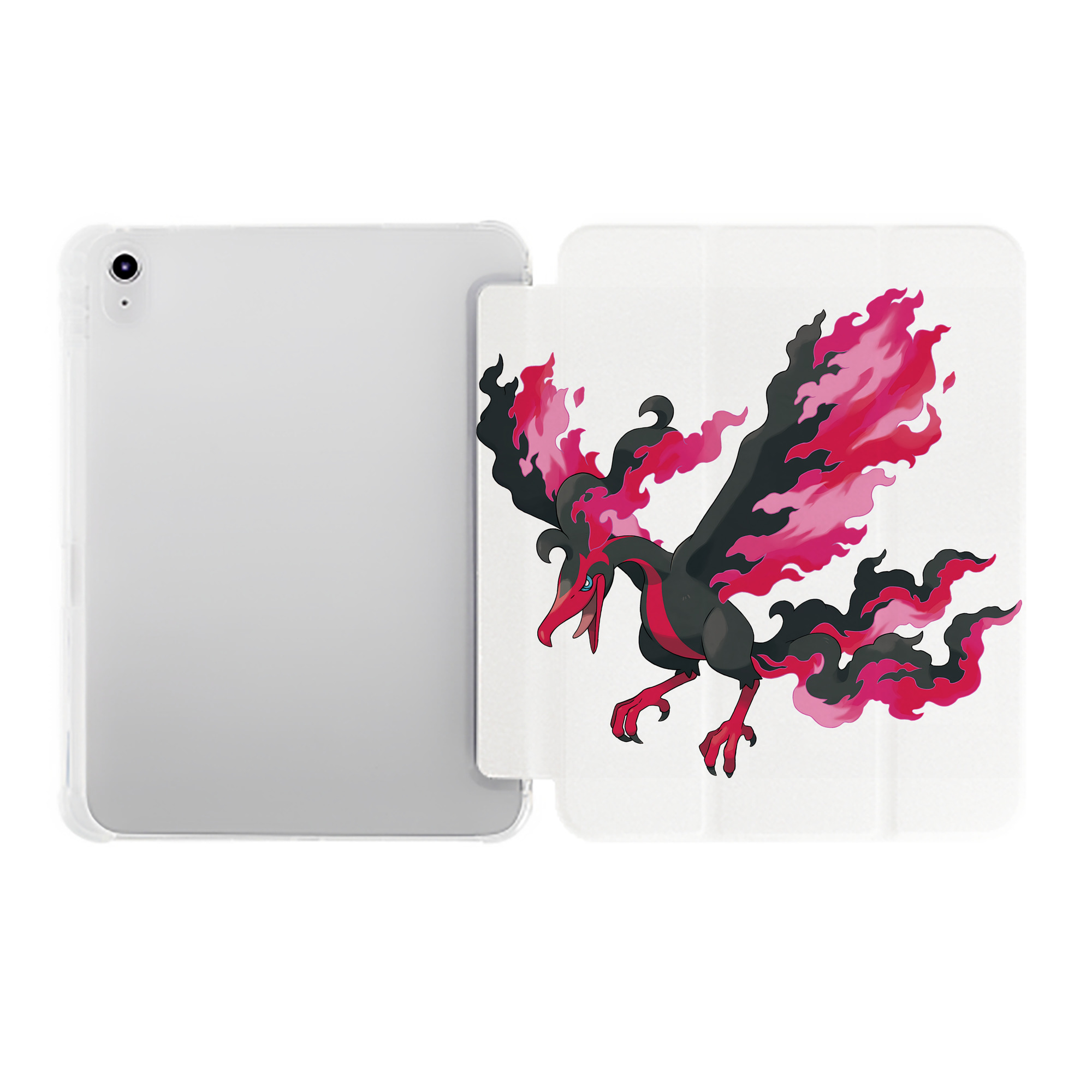 （画像用） ポケットモンスター Pokémon IPad ケース ペン収納付き 三つ折りスタンド PUレザー×シリコン 対応機種9.5/10.5/10.9インチ